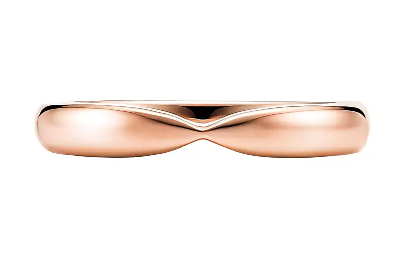TIFFANY & CO. 18K Rose Gold Rings Unisex