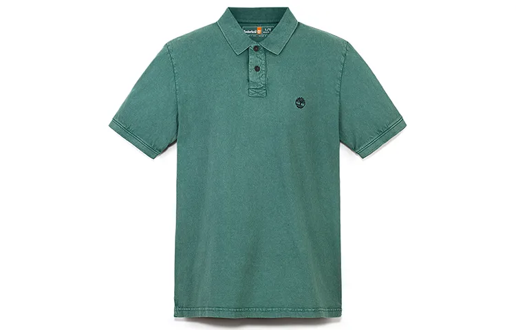 Timberland Polo Shirt Men's Blue Green