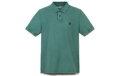 Timberland Polo Shirt Men's Blue Green