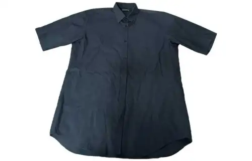 Balenciaga Shirts Men's Blue Lapel Moderate Other