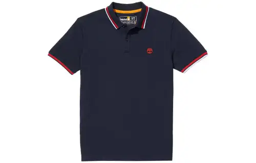 Timberland MILLERS RIVER Polo Shirt Men's Marine Blue