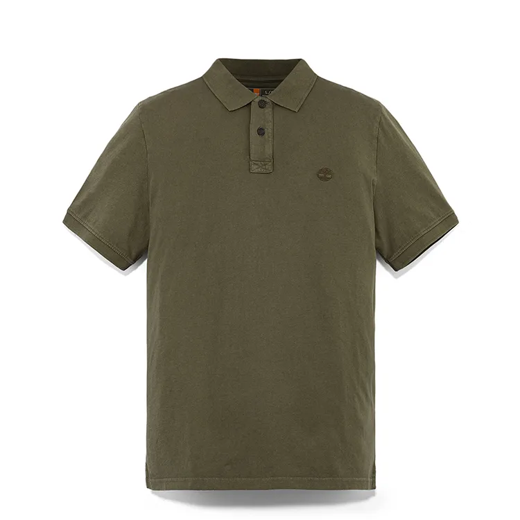 Timberland Polo Shirt Men's Army Green