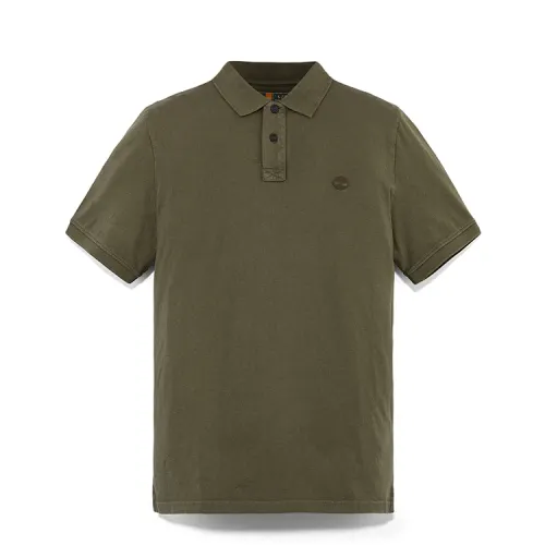 Timberland Polo Shirt Men's Army Green