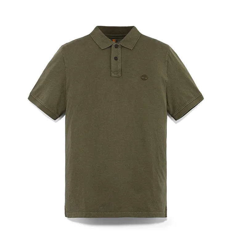 Timberland Polo Shirt Men's Army Green