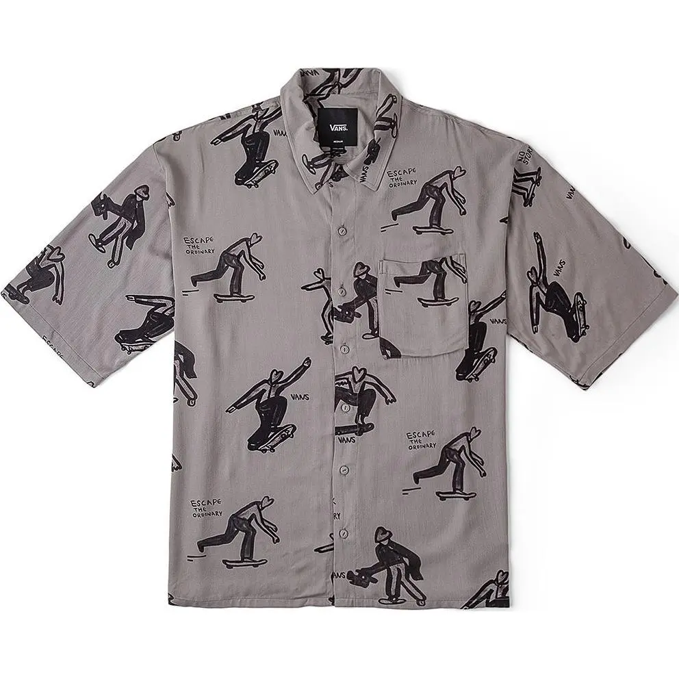 Vans x ASIA ARTIST COLLECTION SS24 Shirt Unisex Gray