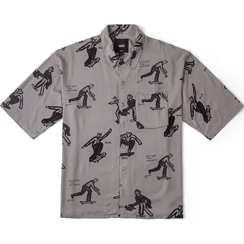 Vans x ASIA ARTIST COLLECTION SS24 Shirt Unisex Gray