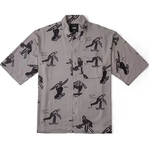 Vans x ASIA ARTIST COLLECTION SS24 Shirt Unisex Gray
