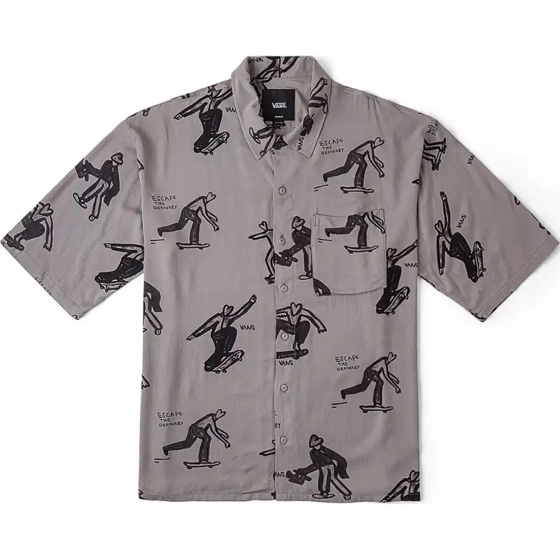 Vans x ASIA ARTIST COLLECTION SS24 Shirt Unisex Gray