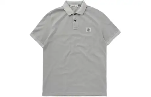 Stone Island Compass-appliqué polo shirt