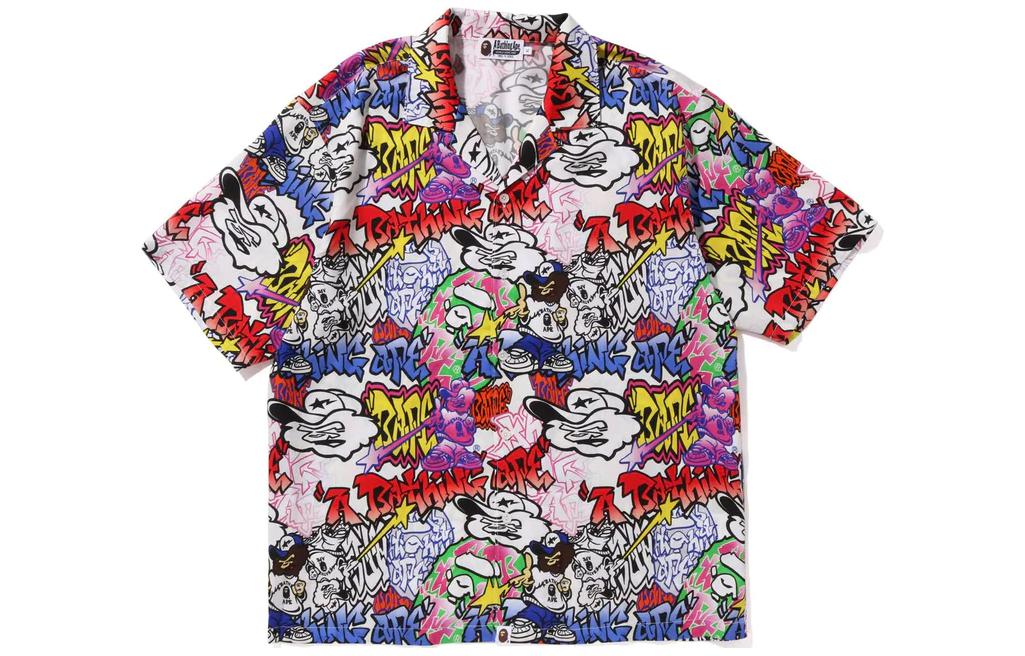 Мужская рубашка A BATHING APE (мультиколор)