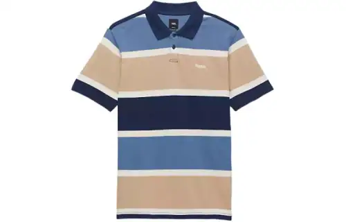 Vans Halicrest Stripe Polo Shirt Polo Shirt Men's Blue