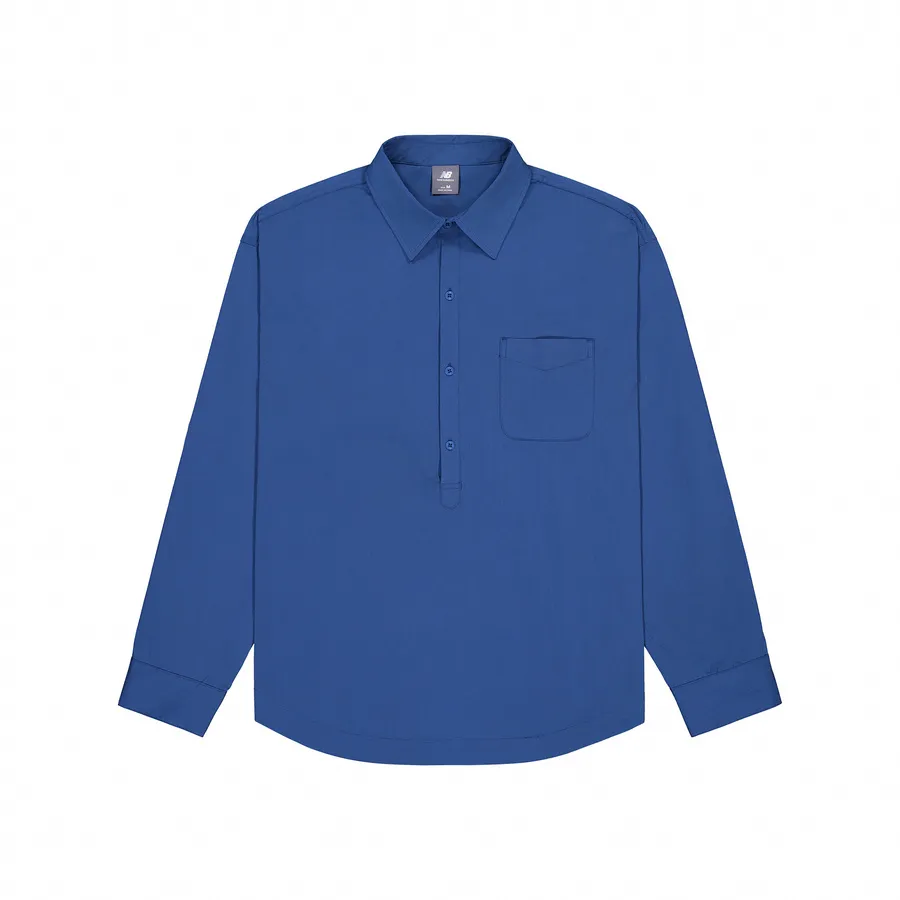 New Balance Attractive Lifestyle SS24 Shirt Unisex Indigo
