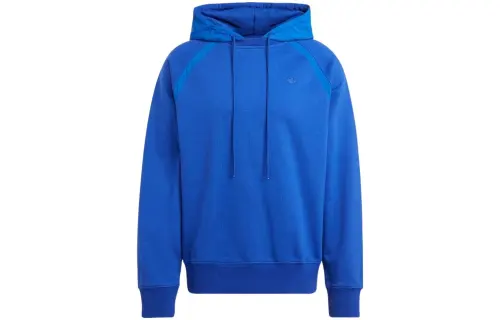 Adidas Originals Sweatshirts Men's Blue Hooded Moderate Regular