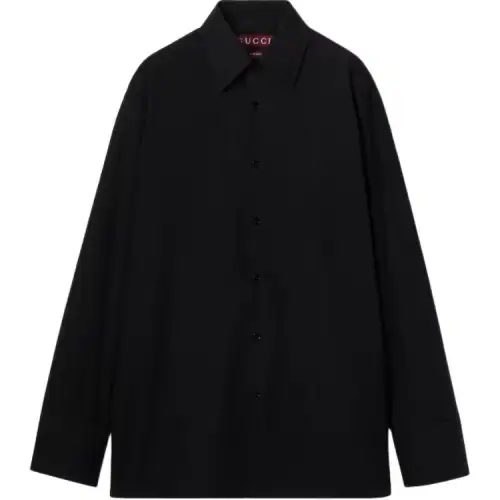 GUCCI Embossed Poplin Shirt