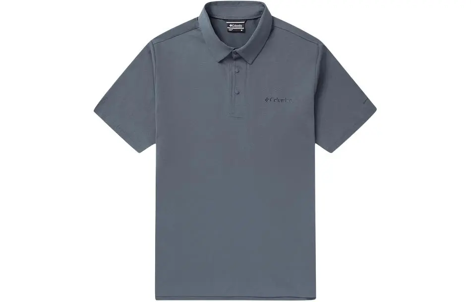 Columbia Transit Polo Shirt Men's Dark Gray
