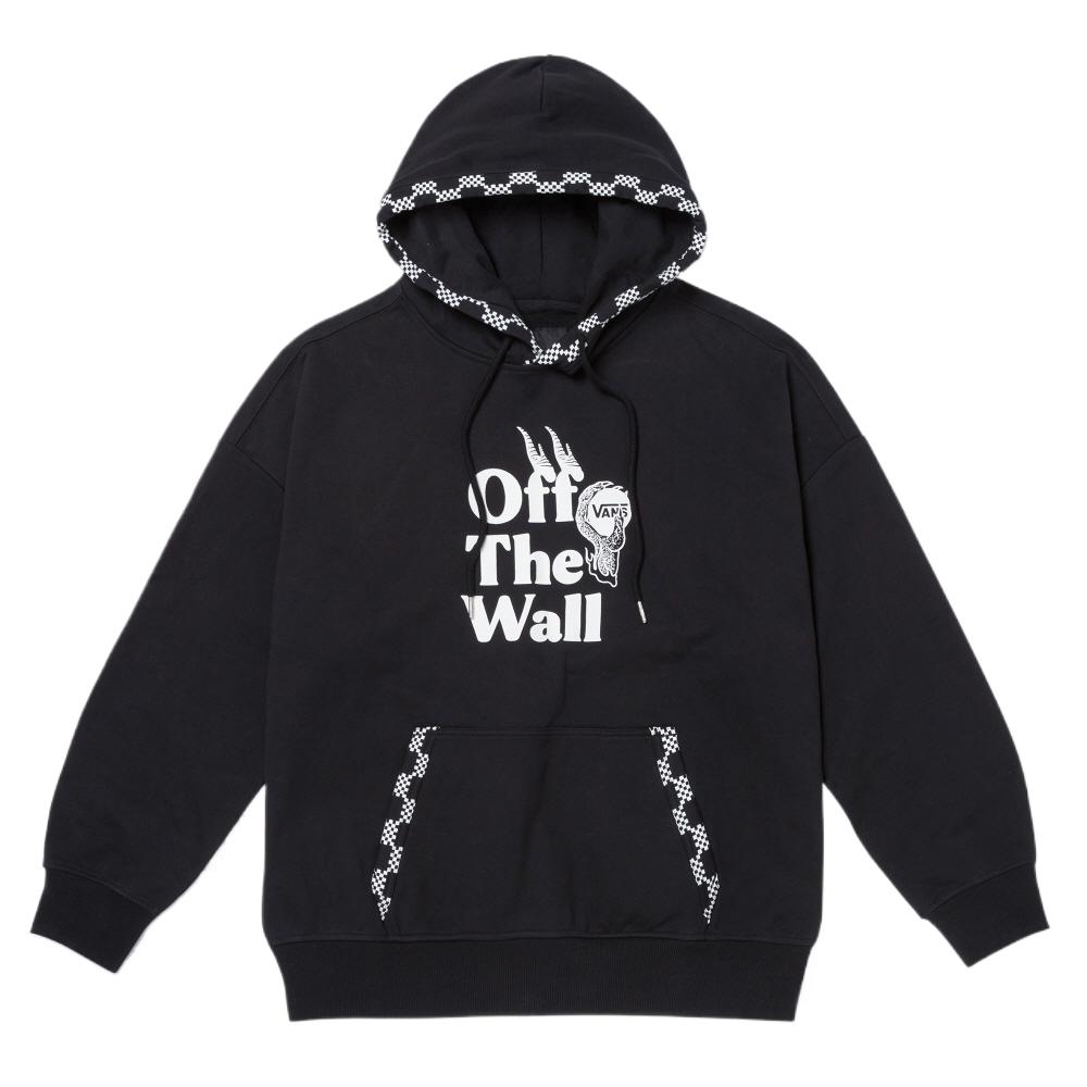 Мужское худи Vans Off The Wall (черное)