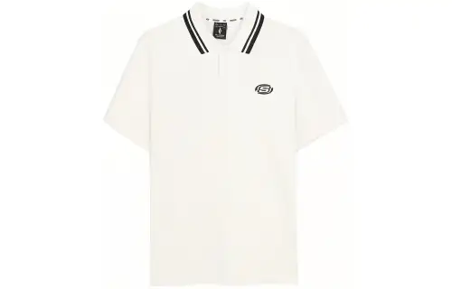 Skechers Polo Shirt Men's Marshmallow White