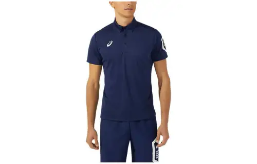 Asics Polo Shirt Men's Marine Blue