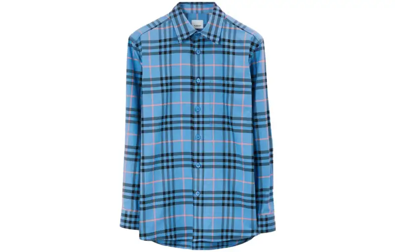 【Previous Season】check cotton shirt