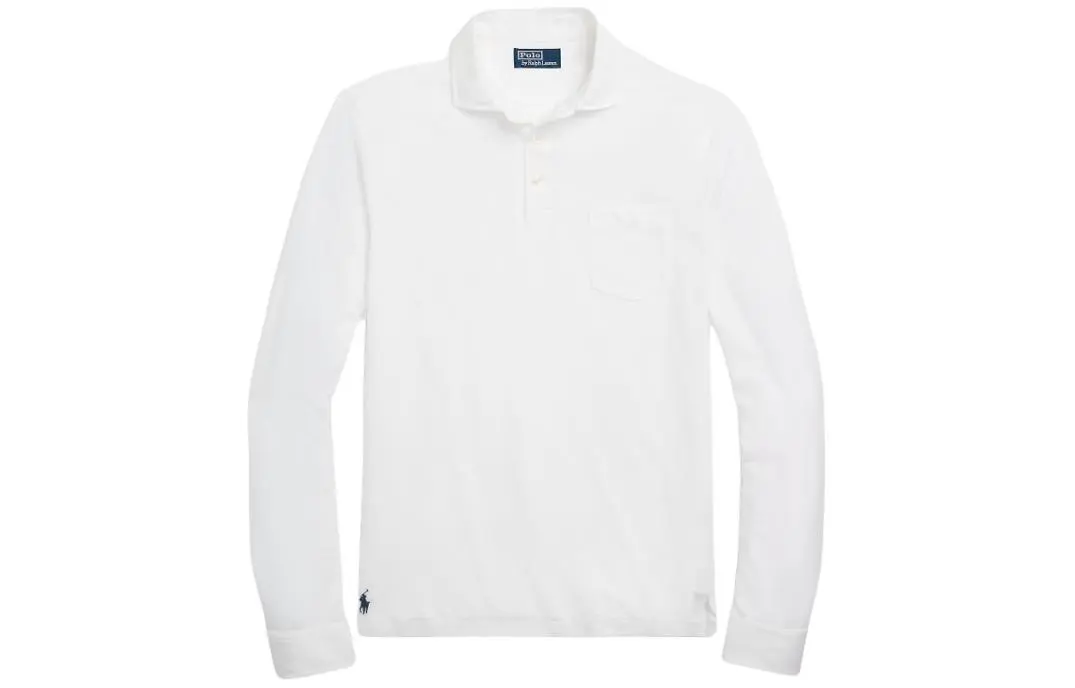 Polo Ralph Lauren Polo Shirt Custom Slim Fit Men's White