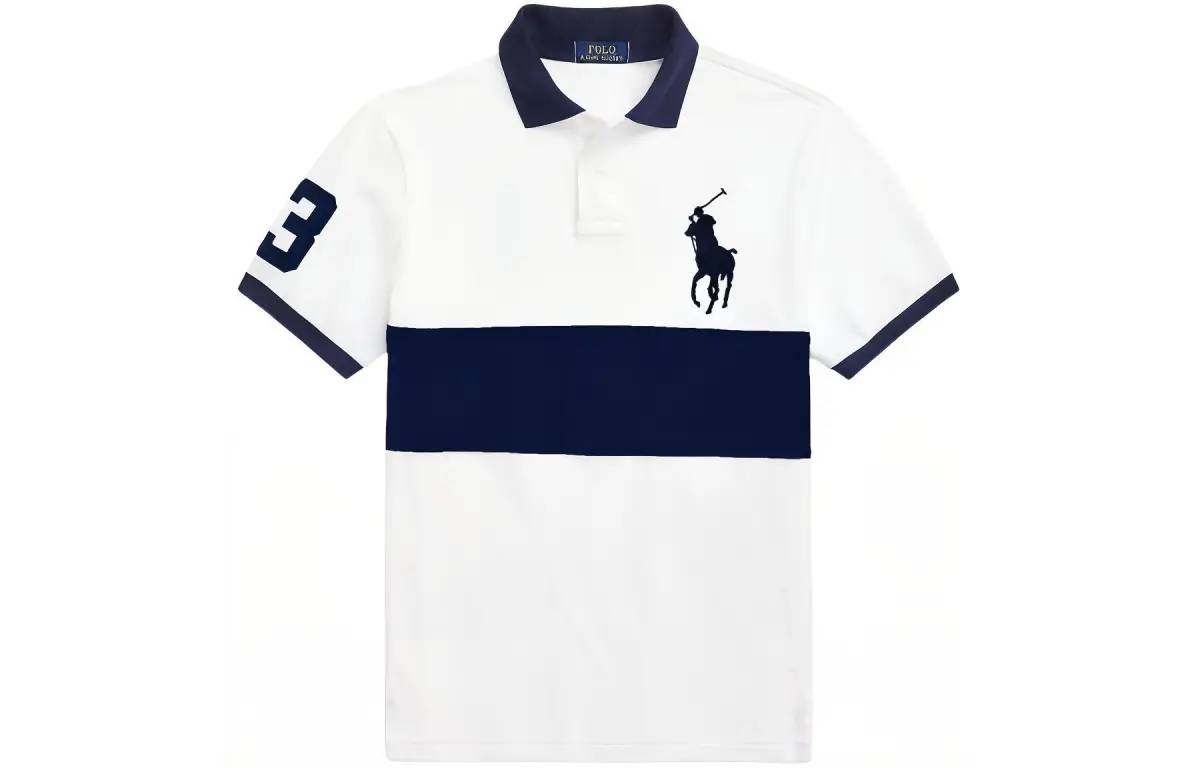 Polo Ralph Lauren Big Pony SS24 Polo Shirt Mixed Shipment Men's White