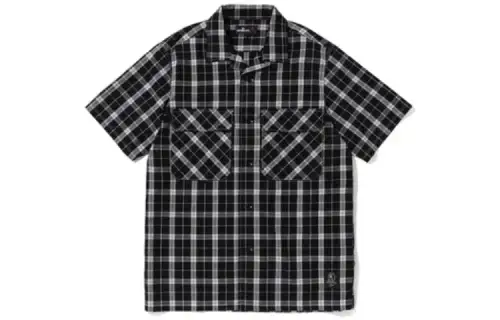 A BATHING APE Shirts Men's Black Moderate