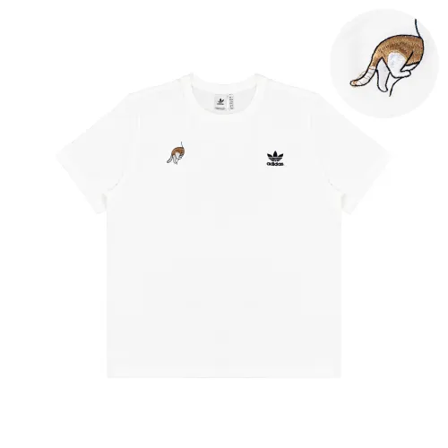 Adidas Originals T Shirt Unisex White