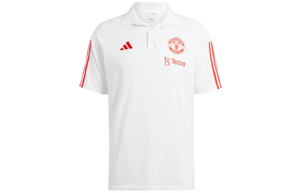 Adidas Manchester United Tiro 23 Polo Shirt Polo Shirt Men's White