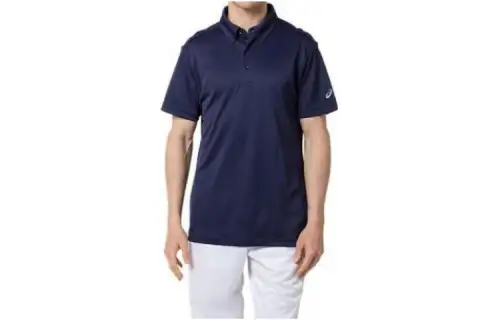 Asics Polo Shirt Men's Marine Blue