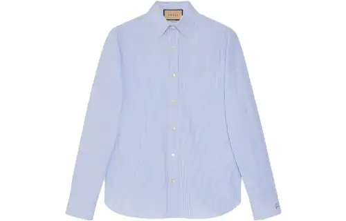 GUCCI Pinstriped Buttoned Shirt