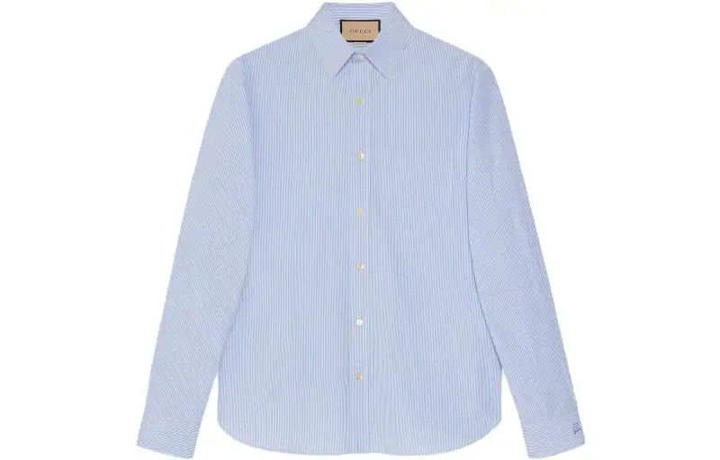 GUCCI Pinstriped Buttoned Shirt