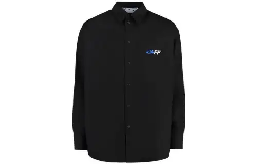 OFF-WHITE Exact Opp-print long-sleeve shirt