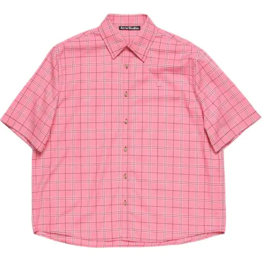 Acne Studios Checked Cotton Shirt
