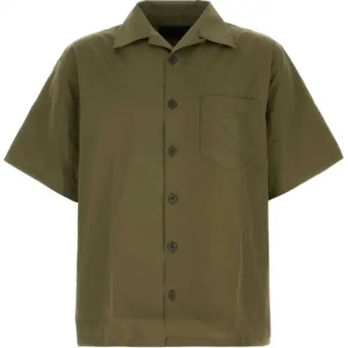 PRADA Short Sleeved Buttoned Shirt