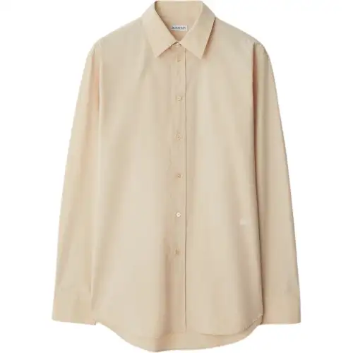 Burberry EDK-embroidered cotton shirt