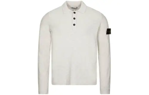 STONE ISLAND Polo Shirt Men's White