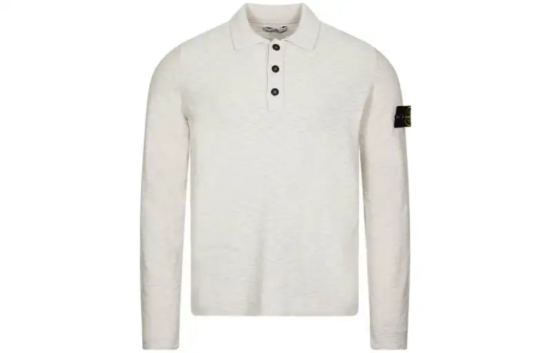 STONE ISLAND Polo Shirt Men's White