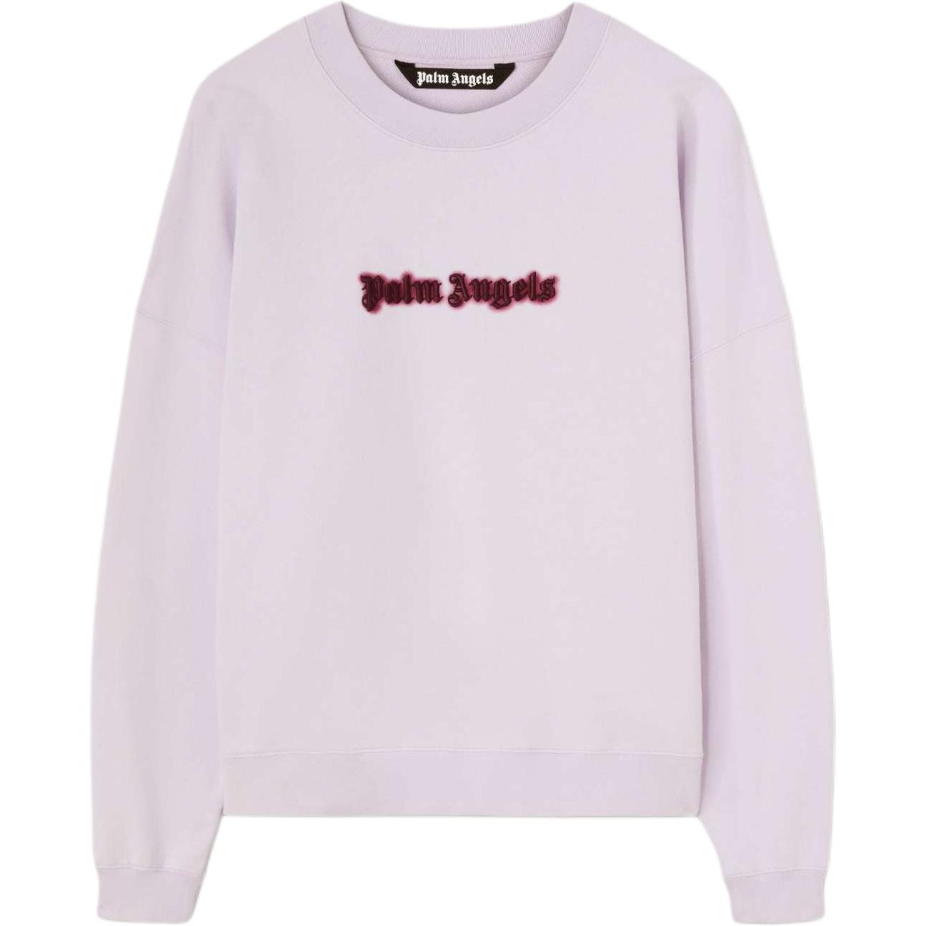Мужское худи PALM ANGELS LOGO (фиолетовое)