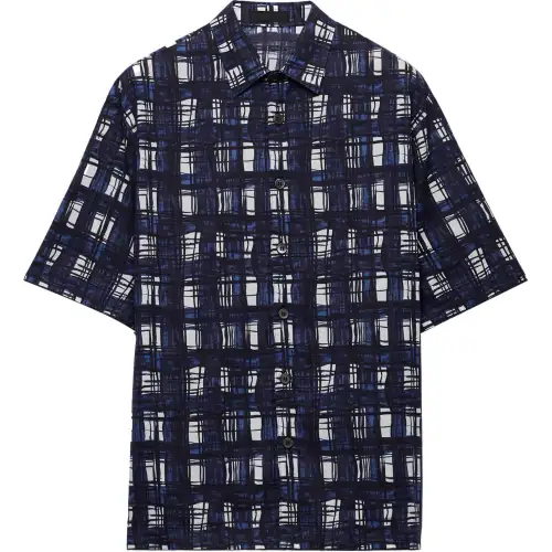 PRADA Pattern Printed Short Sleeved Shirt