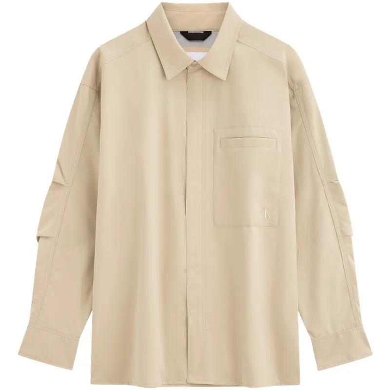 Calvin Klein Shirts Men's Lapel Moderate Shirt