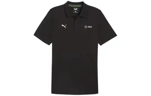 PUMA Mercedes Polo Shirt Men's Black