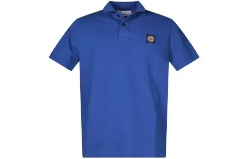 STONE ISLAND Polo Shirt Men's Blue