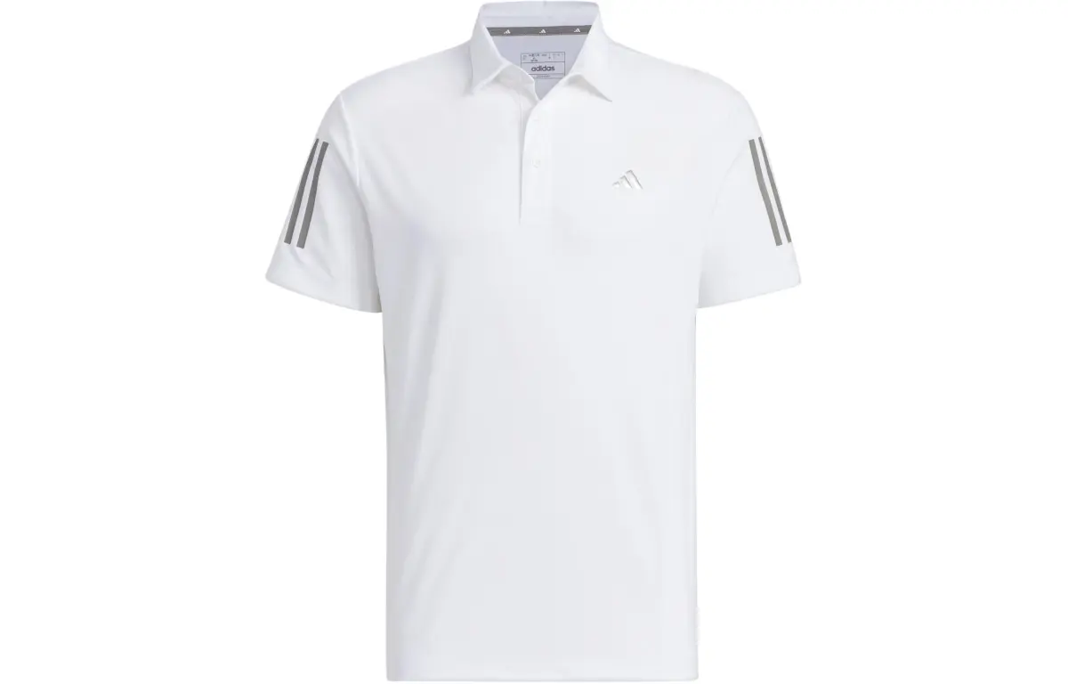 Adidas AEROREADY 3 Stripes Polo Shirt Polo Shirt Men's White
