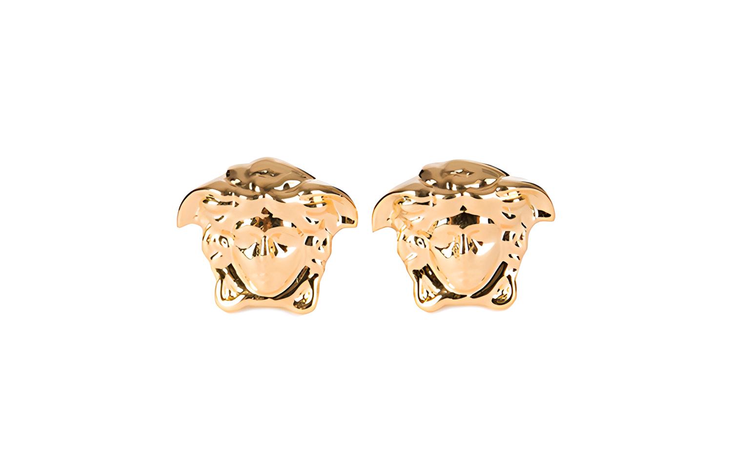 Серьги Versace Medusa (золотые)