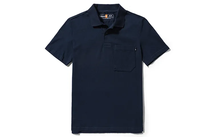 Timberland Polo Shirt Men's Dark Sapphire