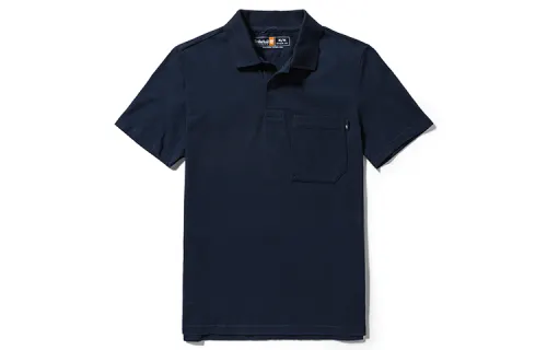 Timberland Polo Shirt Men's Dark Sapphire
