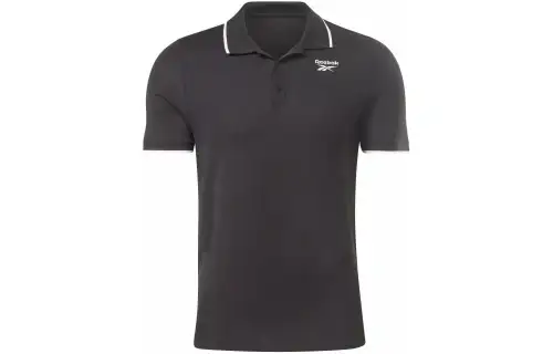 Reebok RI LEFT CHEST LOGO POLO Shirt Men's Dark Gray