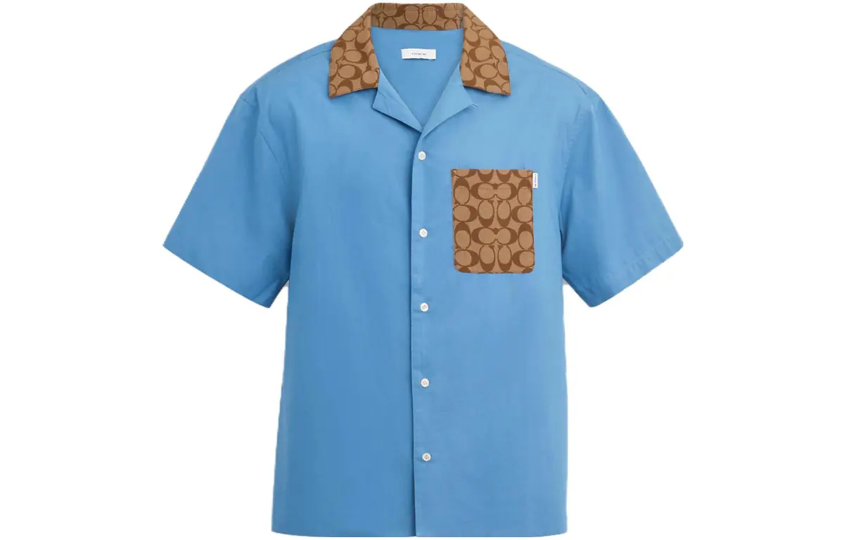 COACH Shirts Men's Lapel Moderate Other