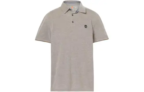 Timberland BABOOSIC BROOK Polo Shirt Men's Gray