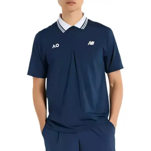 New Balance Tournament Polo Shirt Men's Blue